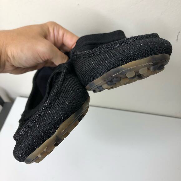 Rothy's Driving Loafer Black Speckle Tortoise Sole Chic Comfort Sustainable 11.5 - Picture 6 of 10